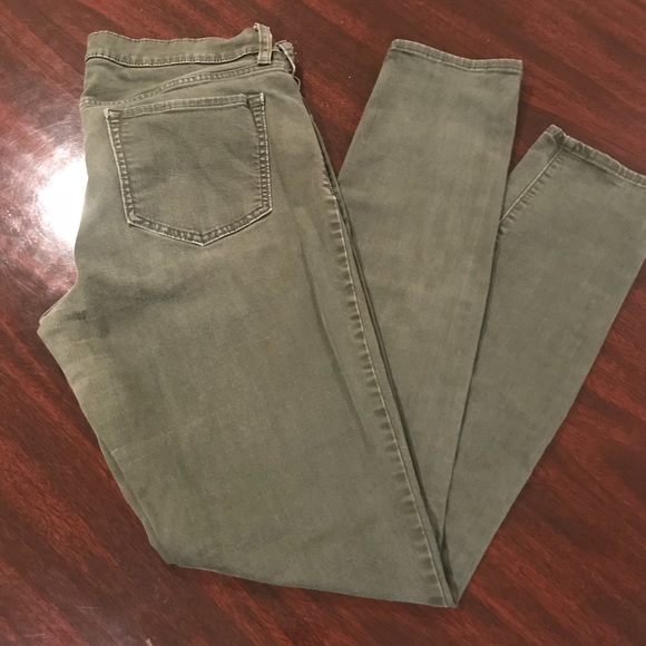 old navy olive jeans